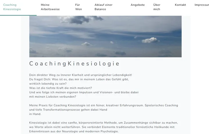 Coaching Kinesiologie
